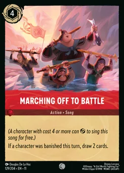 Marching Off to Battle — Normal