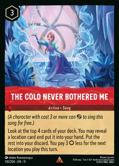 The Cold Never Bothered Me — Normal