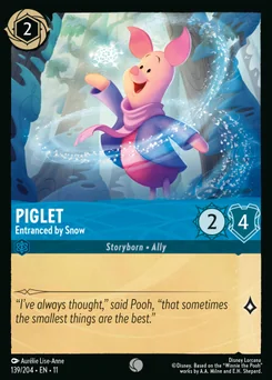 Piglet - Entranced by Snow — Normal