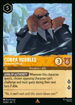 Cobra Bubbles - Dedicated Official — Normal
