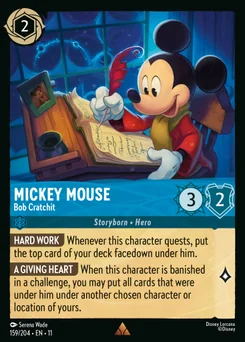 Mickey Mouse - Bob Cratchit — Normal