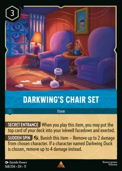 Darkwing's Chair Set — Normal