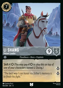 Li Shang - Valiant Leader — Normal