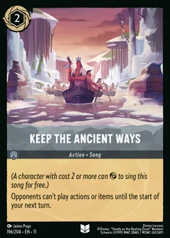 Keep the Ancient Ways — Normal
