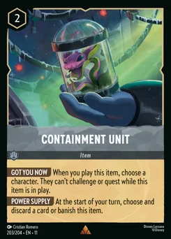 Containment Unit — Normal