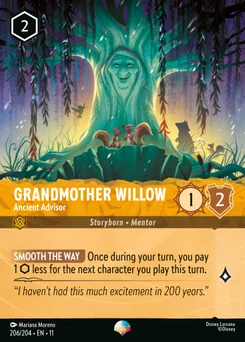 Grandmother Willow - Ancient Advisor — Holofoil