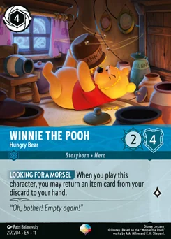 Winnie the Pooh - Hungry Bear — Holofoil