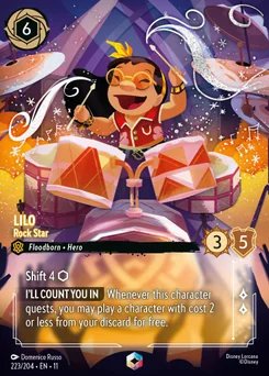 Lilo - Rock Star — Holofoil