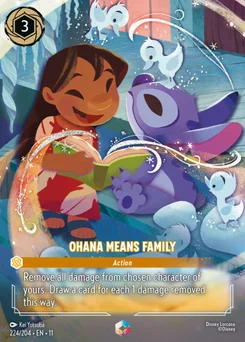 Ohana Means Family — Holofoil