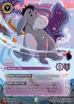 Eeyore - In the Way — Holofoil