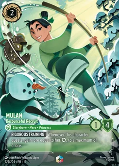 Mulan - Resourceful Recruit — Holofoil