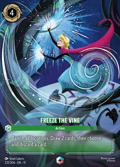 Freeze the Vine — Holofoil