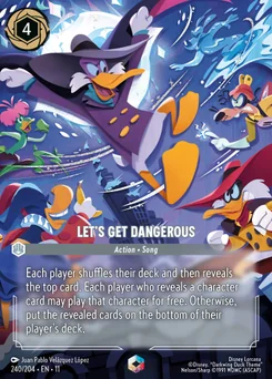 Let's Get Dangerous — Holofoil