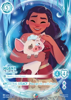 Moana - Curious Explorer — Holofoil