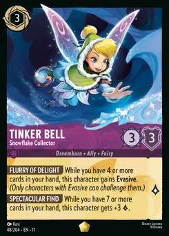 Tinker Bell - Snowflake Collector — Normal