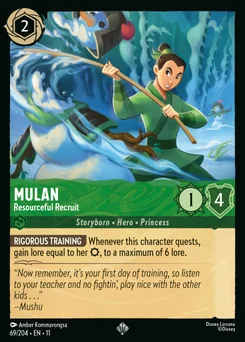 Mulan - Resourceful Recruit — Normal