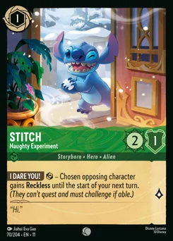 Stitch - Naughty Experiment — Normal