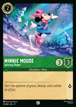 Minnie Mouse - Spinning Skater — Normal