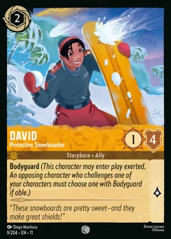 David - Protective Snowboarder — Normal