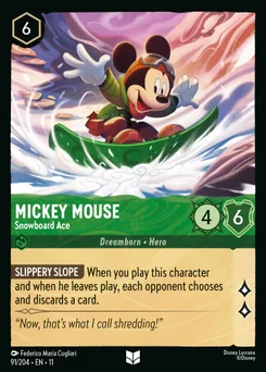 Mickey Mouse - Snowboard Ace — Normal