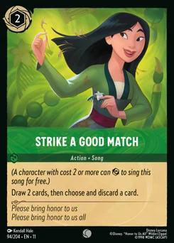 Strike a Good Match — Normal