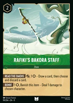 Rafiki's Bakora Staff — Normal