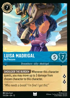 Luisa Madrigal - No Pressure — Normal