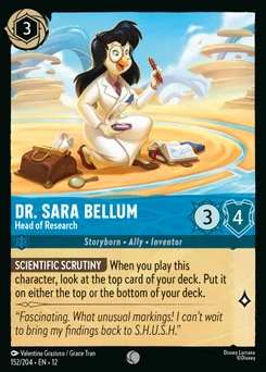 Dr. Sara Bellum - Head of Research — Normal