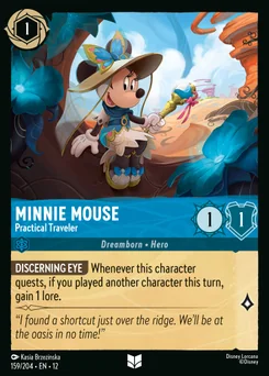 Minnie Mouse - Practical Traveler — Normal