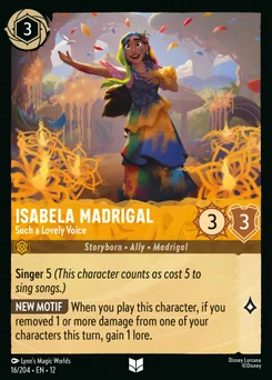 Isabela Madrigal - Such a Lovely Voice — Normal