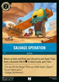 Salvage Operation — Normal