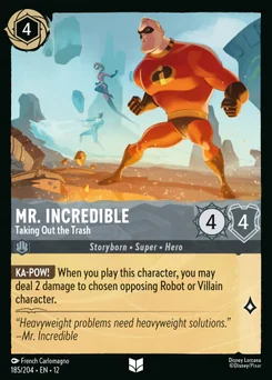 Mr. Incredible - Taking Out the Trash — Normal