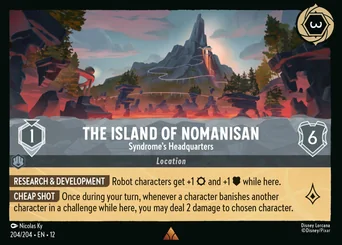 The Island of Nomanisan - Syndrome's Headquarters — Normal