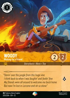 Woody - Waiting for a Friend — Holofoil