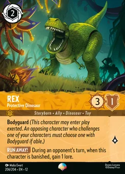 Rex - Protective Dinosaur — Holofoil
