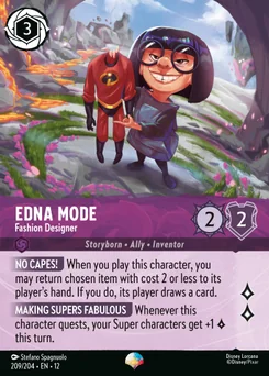 Edna Mode - Fashion Designer — Holofoil