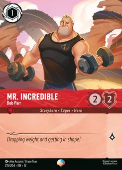 Mr. Incredible - Bob Parr — Holofoil