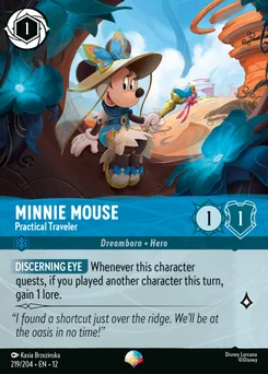 Minnie Mouse - Practical Traveler — Holofoil