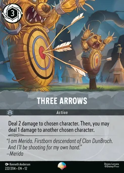 Three Arrows — Holofoil