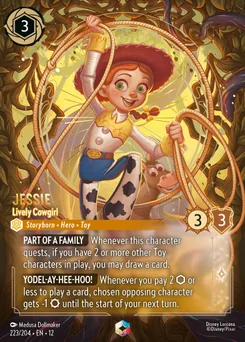 Jessie - Lively Cowgirl — Holofoil
