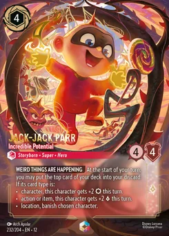 Jack-Jack Parr - Incredible Potential — Holofoil