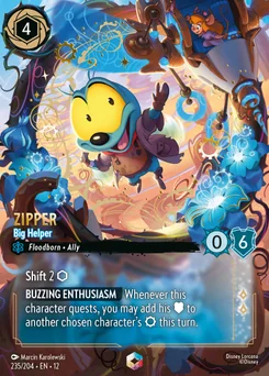 Zipper - Big Helper — Holofoil