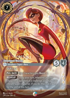 Mrs. Incredible - Determined Rescuer — Holofoil