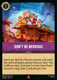 Don't Be Nervous — Normal