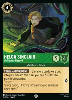 Helga Sinclair - No Backup Needed — Normal