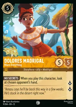 Dolores Madrigal - Hears Everything — Normal