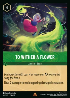 To Wither a Flower — Normal