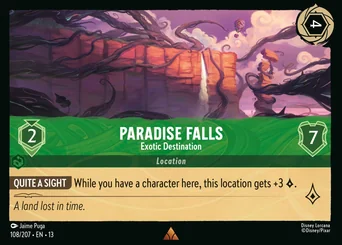 Paradise Falls - Exotic Destination — Normal