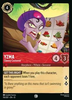 Yzma - Choosy Customer — Normal