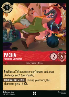 Pacha - Panicked Customer — Normal